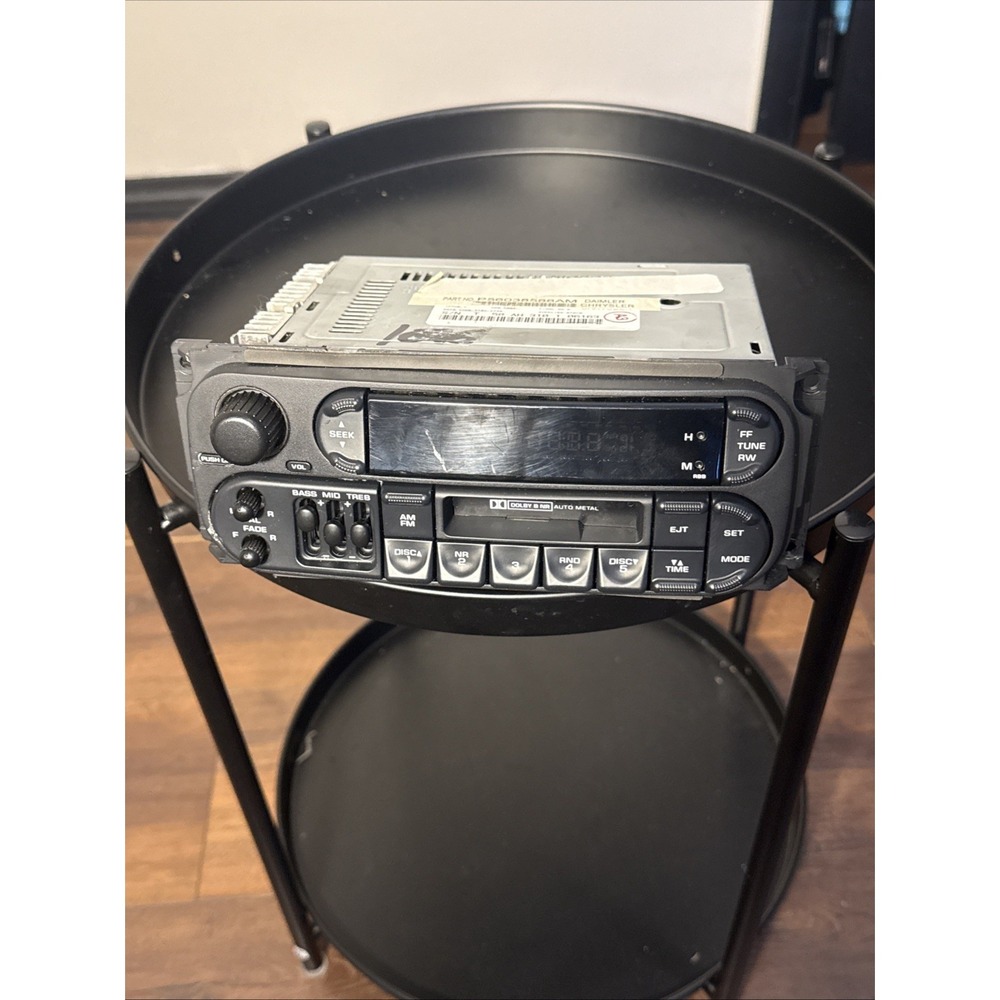 2001 2006 Jeep Dodge Chrysler Cassette Player AM FM Radio P56038588AM OEM Notest